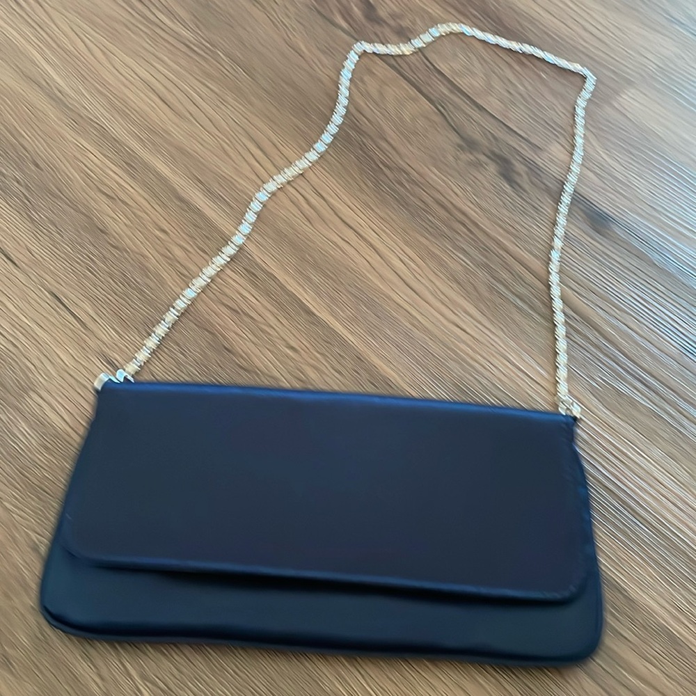 Menbur Bags Black Clutch Women Purse NWOT